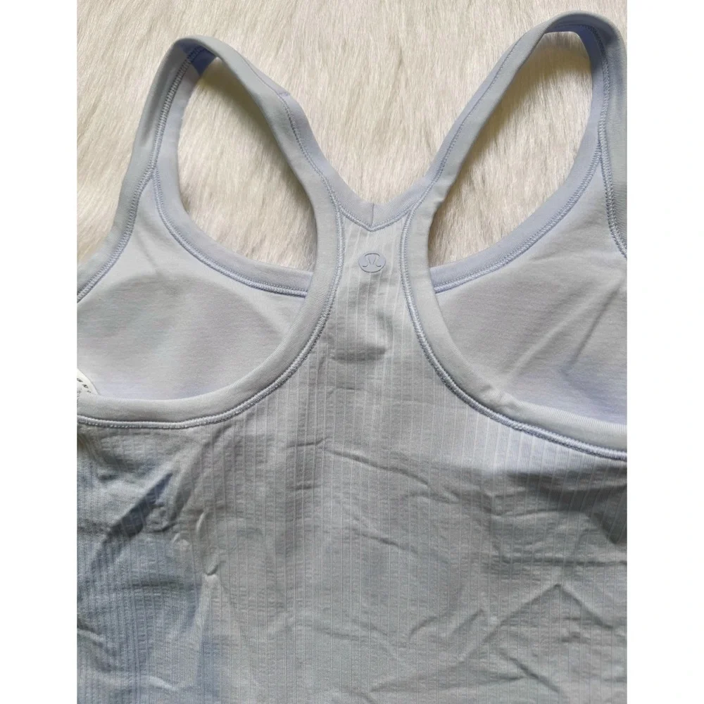 NWT Lululemon Ebb to Street Tank Top Pastel Blue 💗 - Picture 5 of 6
